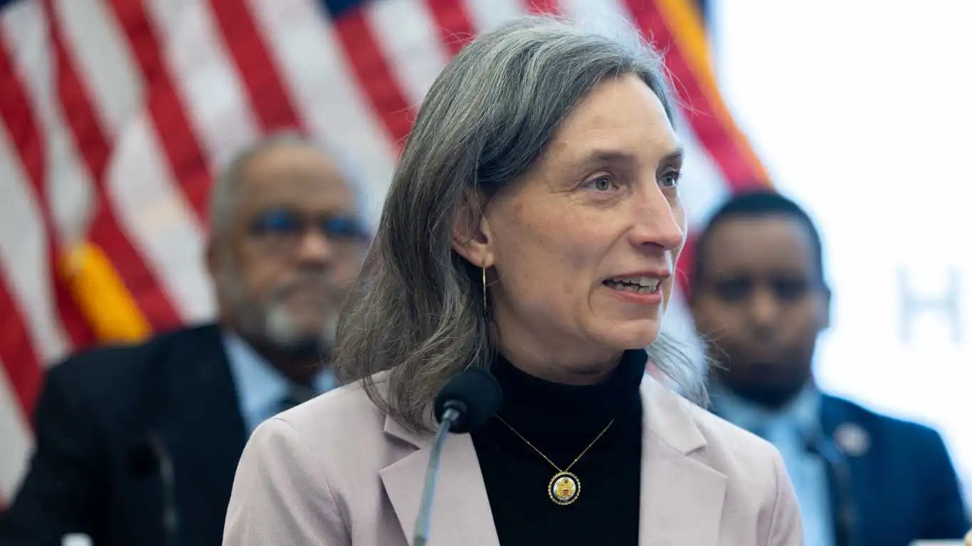 Democratic congresswoman Maxine Dexter