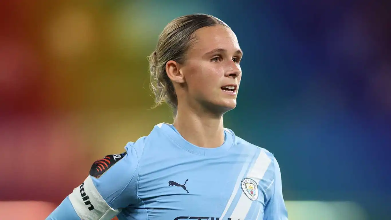 Manchester City star and LGBTQ+ advocate Kerstin Casparij.