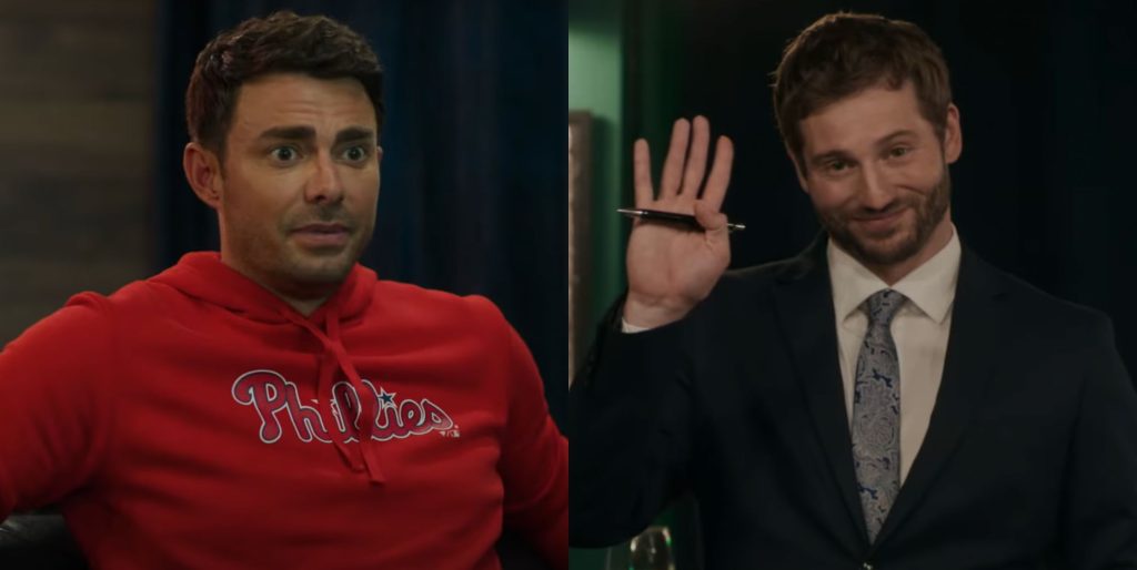 Jonathan Bennett and Alexander Lincoln star in The Groomsmen Second Chances.