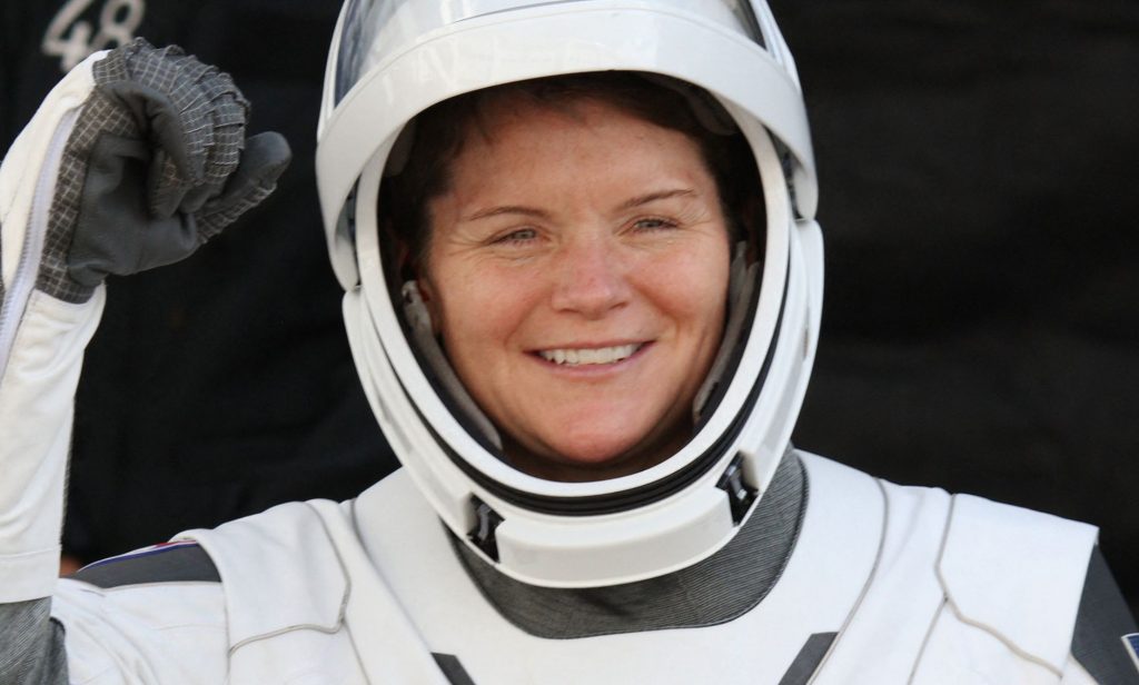 Anne McClain pictured.