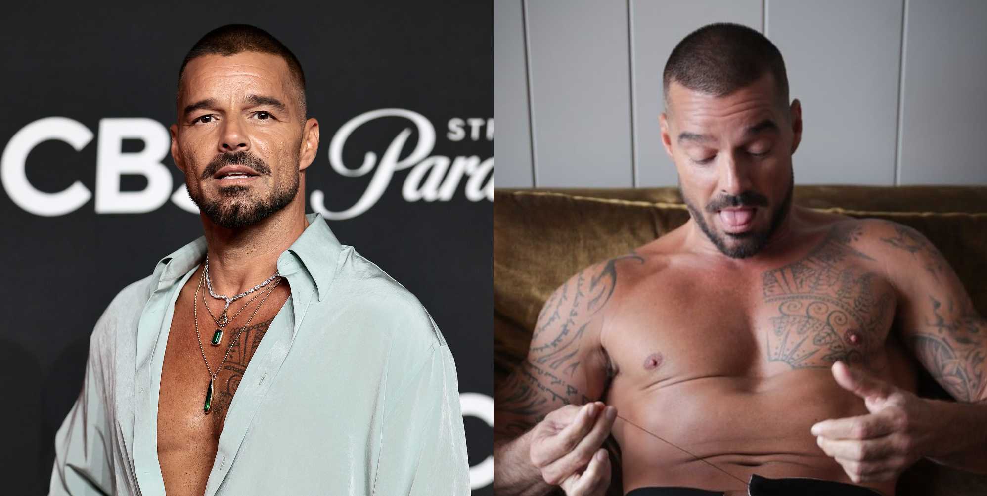 Los pantalones de Ricky Martin tenían un 'mal funcionamiento del vestuario' antes de su actuación de 2025 VMA Awards