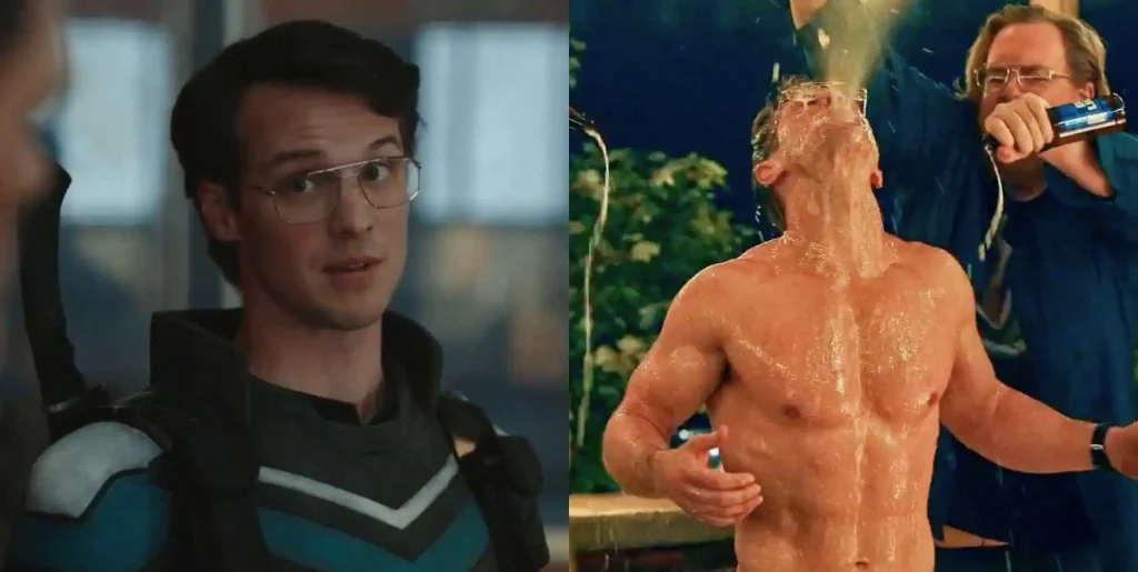 Peacemaker's Freddie Stroma in Wet Briefs Sparks Wild Thirst: 'Real Bulge in Superhero Media'