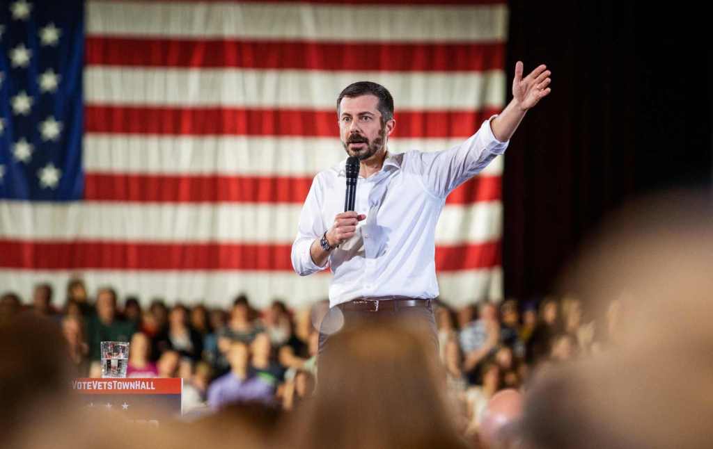 Pete Buttigieg. (KC McGinnis/para el Washington Post a través de Getty Images)