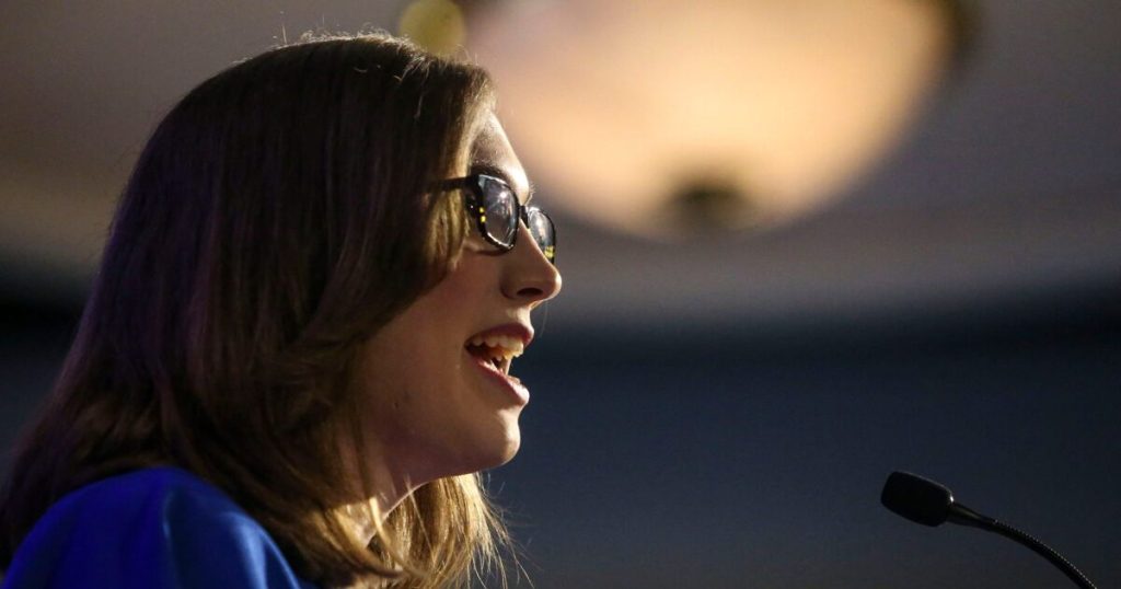 Sarah McBride golpea a colegas "crueles" por ser demasiado inmaduro para tratar bien a la gente trans