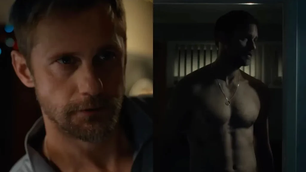 Alexander Skarsgård in Pillion