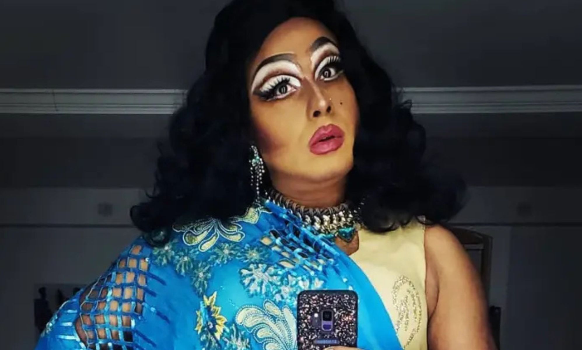 LaWhore Vagistan in drag.