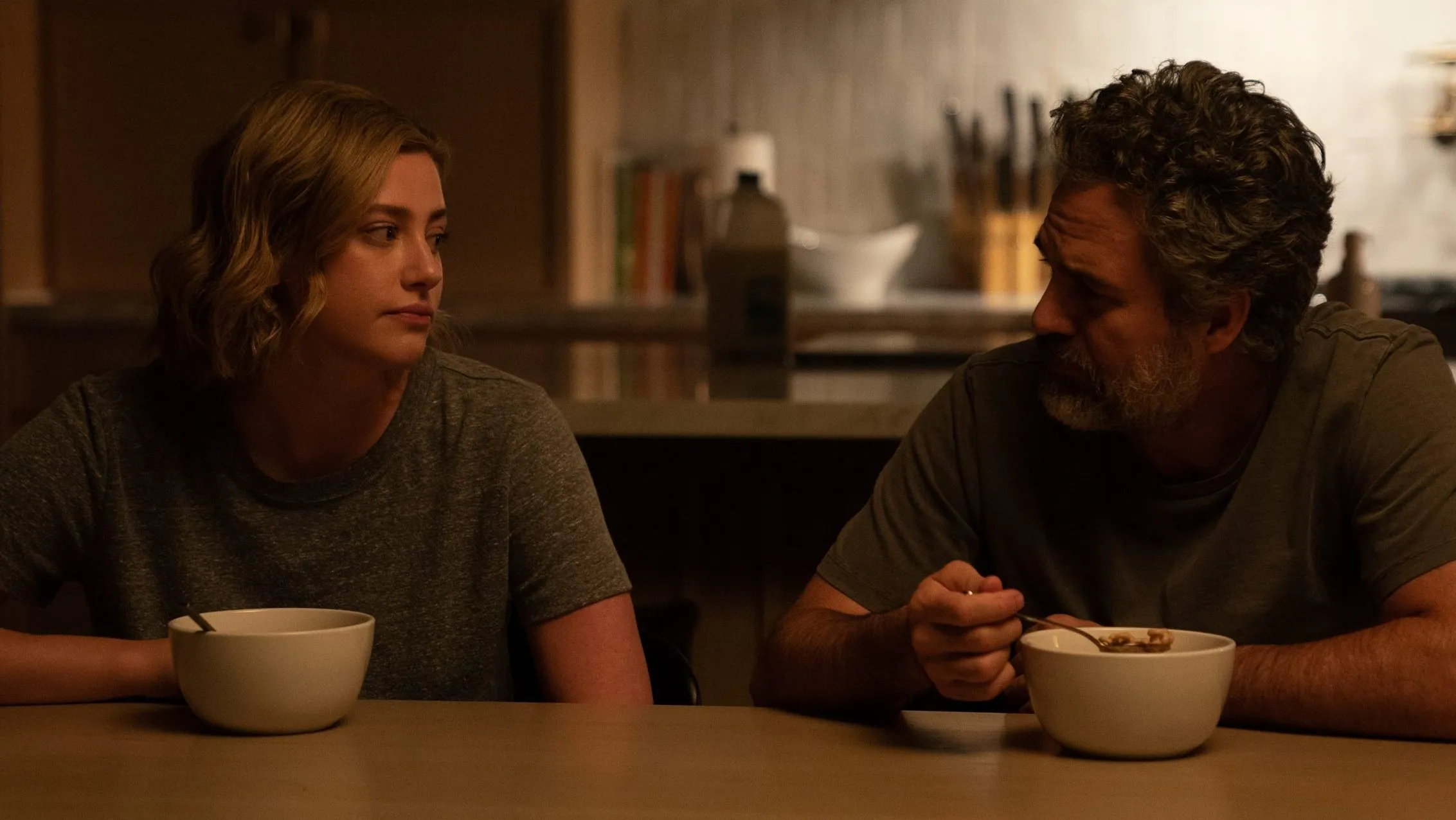 Lili Reinhart and Mark Ruffalo in Hal & Harper