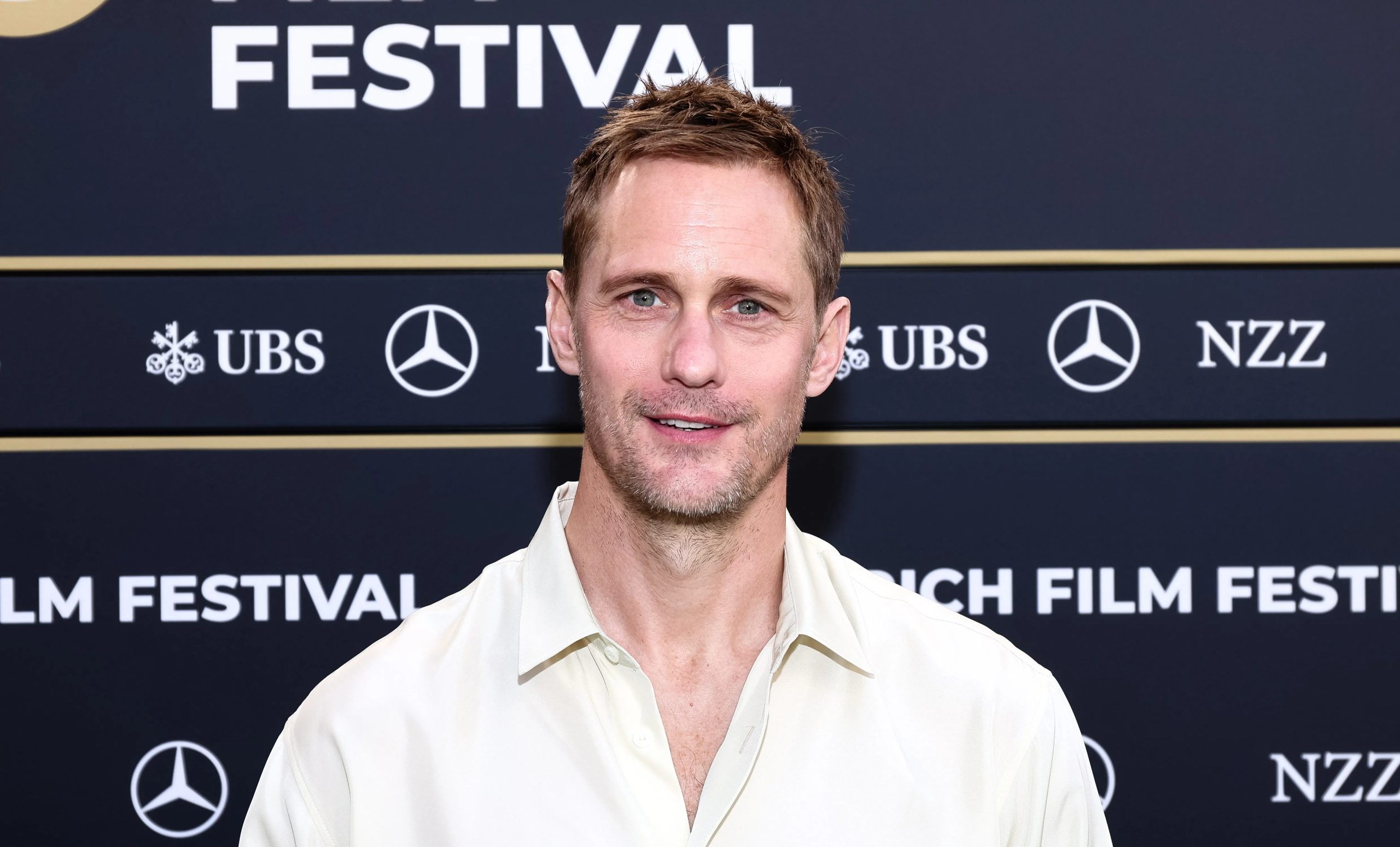 ZURICH, SWITZERLAND - OCTOBER 01: Alexander Skarsgard poses at the