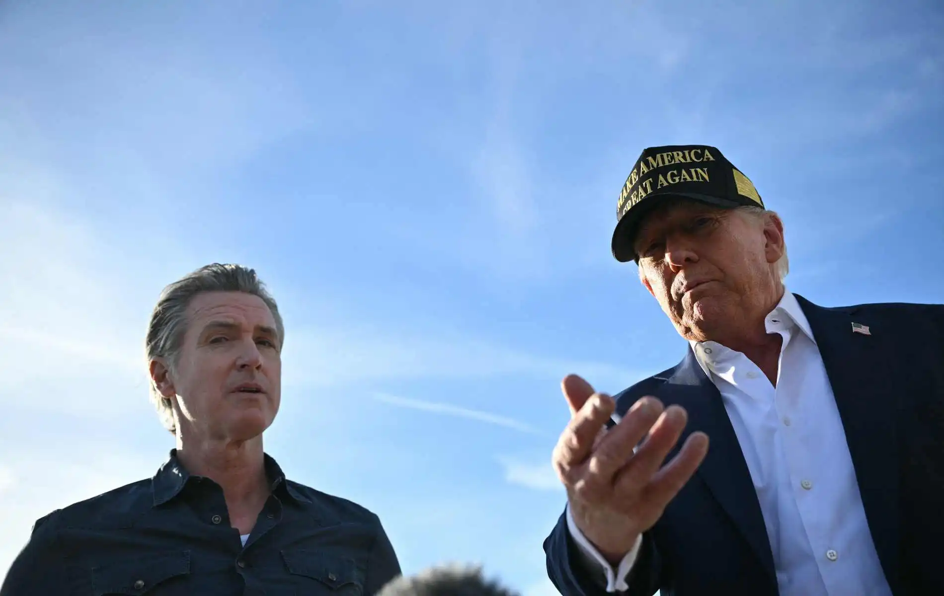 El gobernador de California, Gavin Newsom, llama a Donald Trump "desquiciado" y "en declive cognitivo"