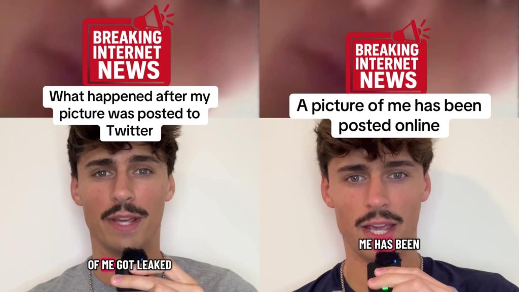 Influencer cristiano Noah Glenn Carter Backtracks Después de una presunta filtración de desnudos, los fanáticos no la están comprando