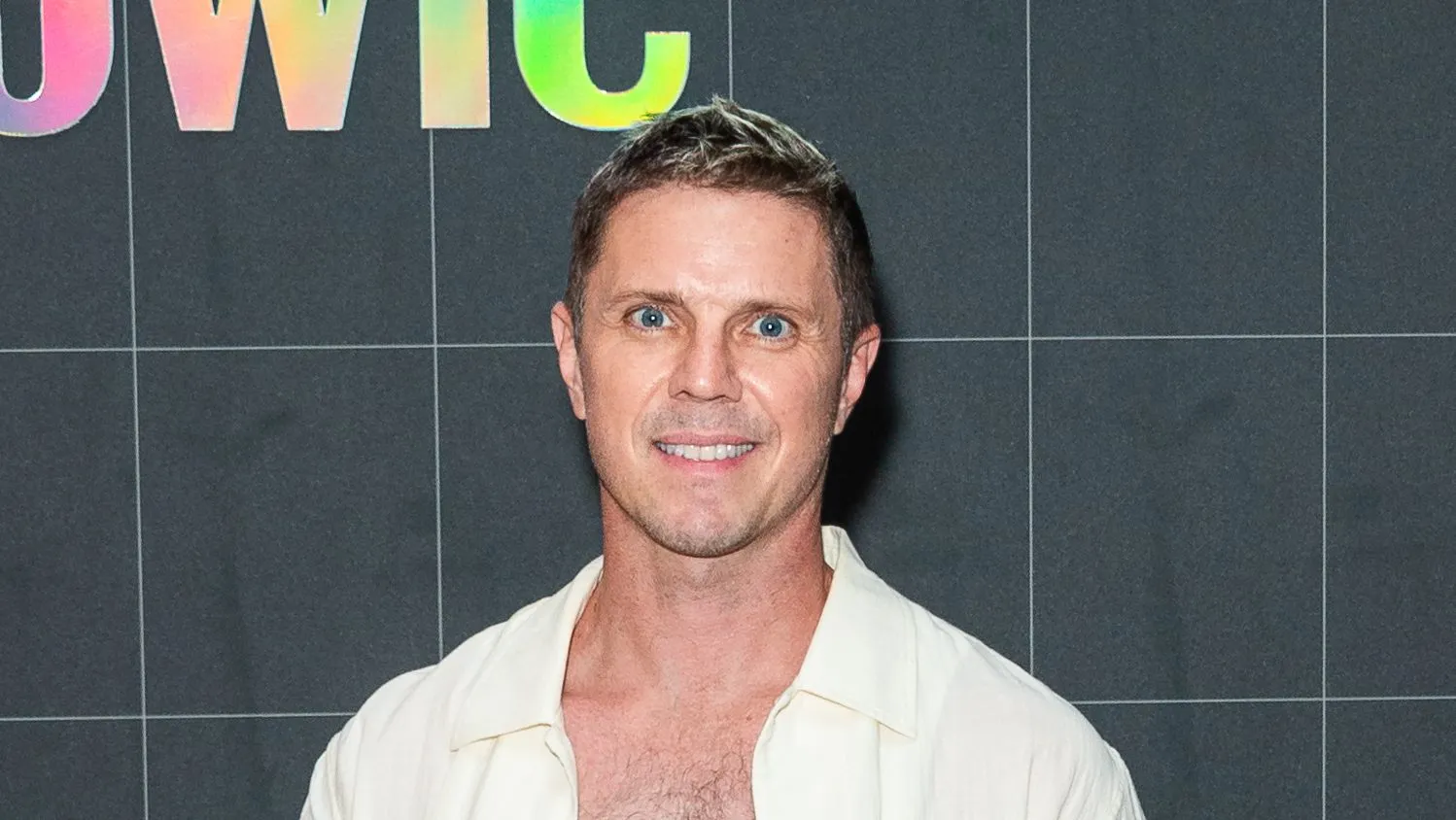 LONDON, ENGLAND - SEPTEMBER 10: Jake Shears attends the opening night for the new David Bowie Centre at V&A East Storehouse on September 10, 2025 in London, England. (Photo by Joseph Okpako/Getty Images)