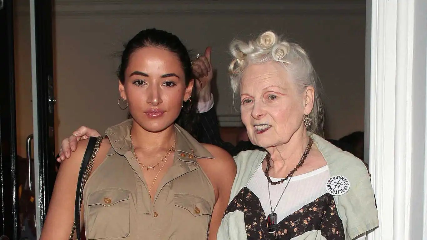 Cora Corre and Dame Vivienne Westwood.
