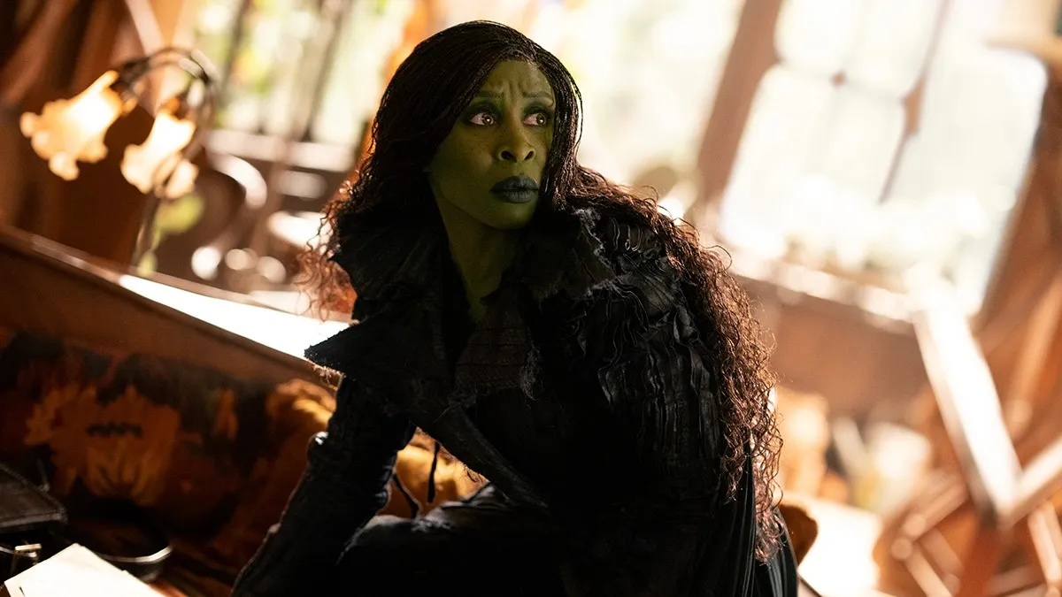 Cynthia Erivo as Elphaba in Wicked: For Good