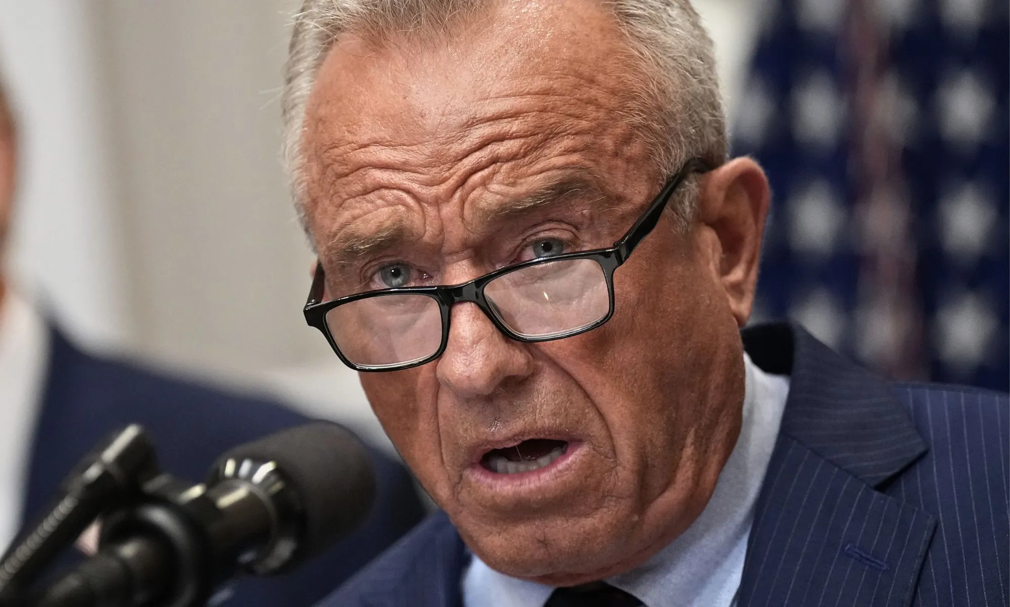 Robert F Kennedy Jr, pictured.