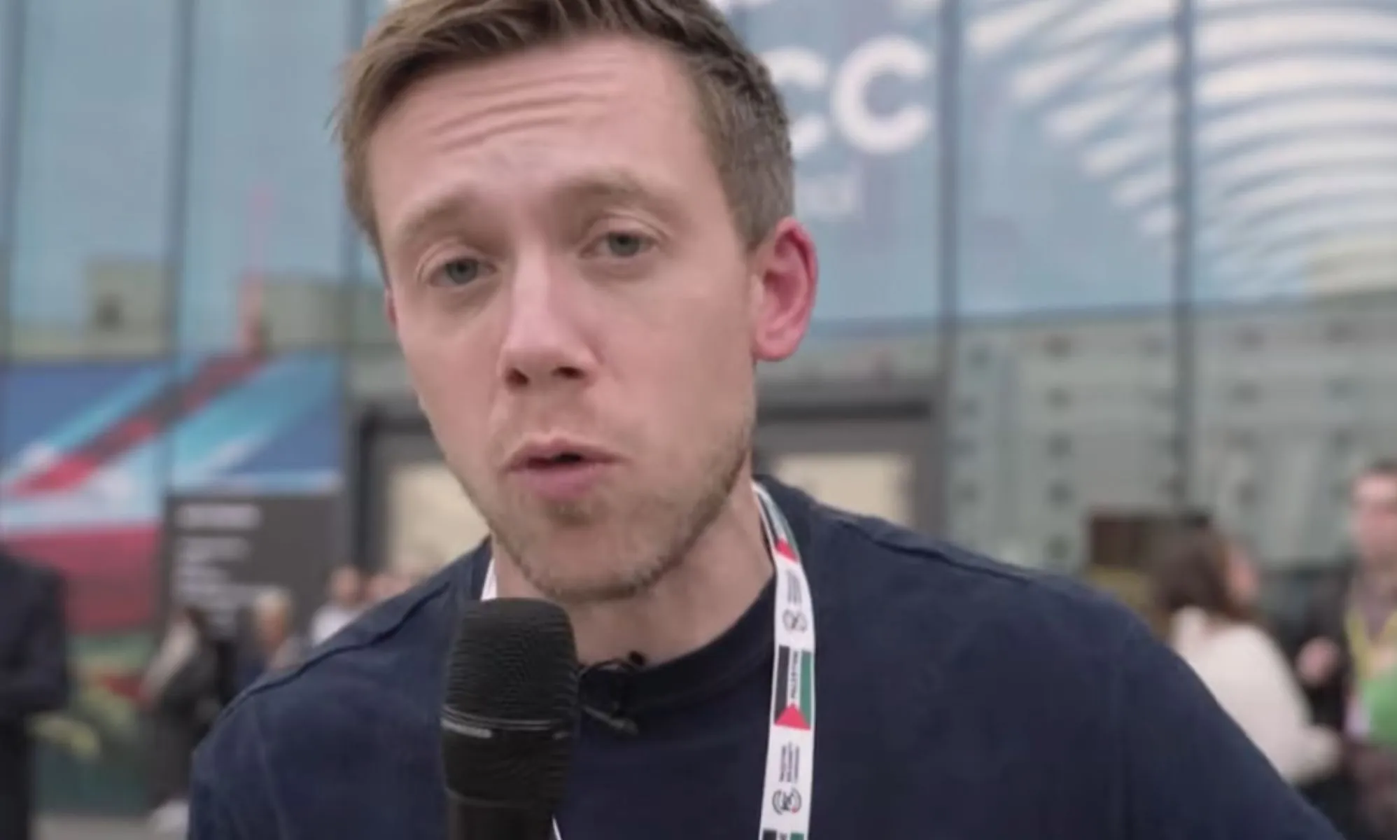 Owen Jones, pictured at Labour conference.