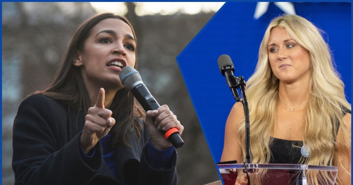 Riley Gaines intentó insultar a AOC. La congresista rió la última.