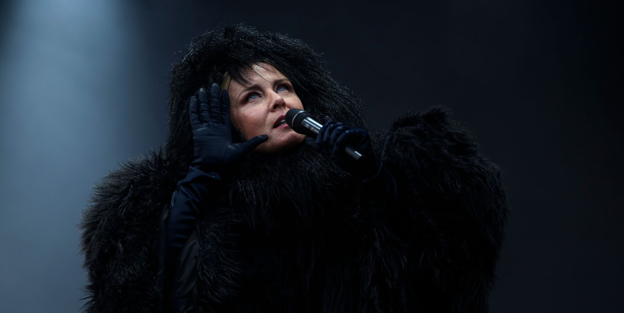 Róisín Murphy performs during the Rock en Seine Festival on August 25, 2024 in Paris, France.