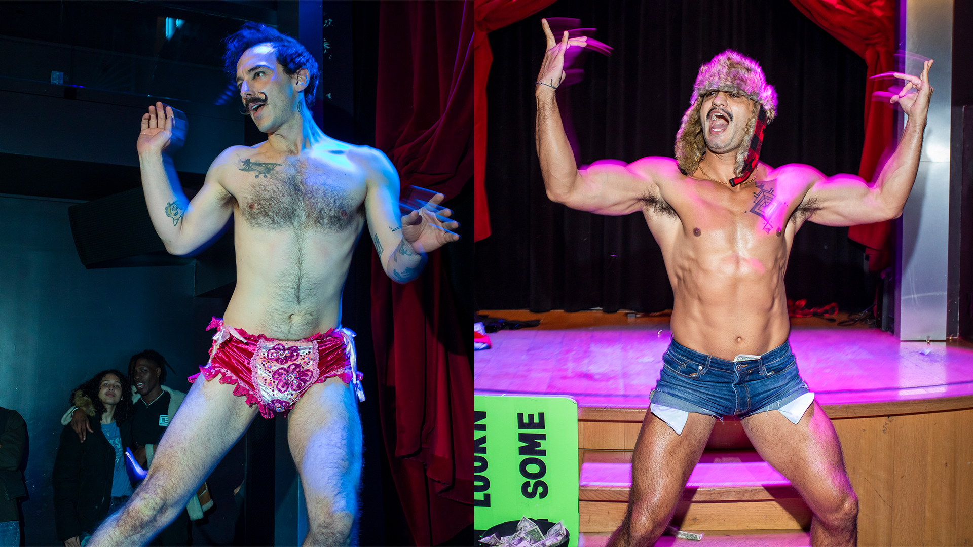 Hell's Kitchen se calienta con el sexy burlesco navideño de Balcon Salon