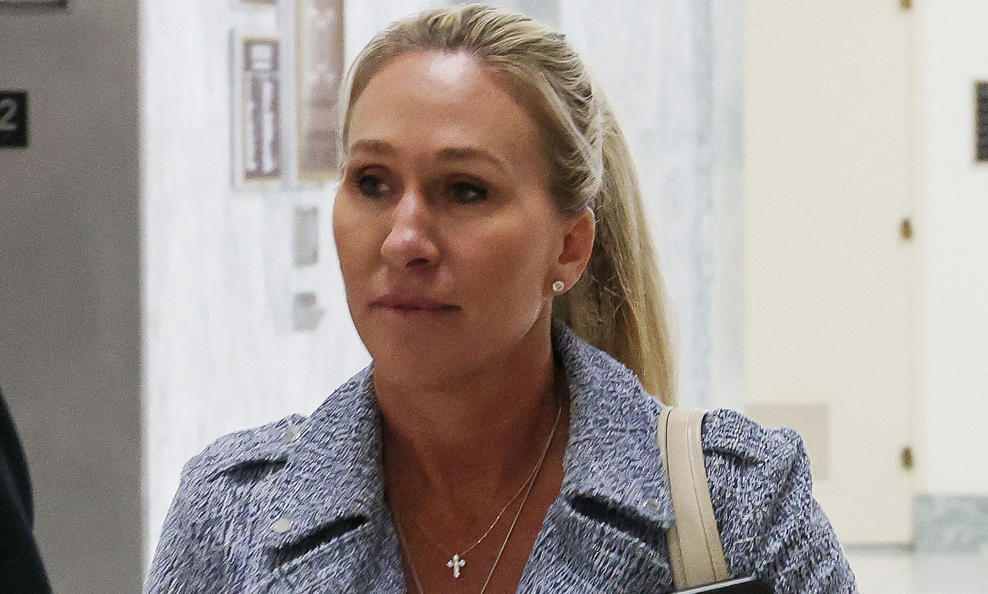 Marjorie Taylor Greene, pictured.