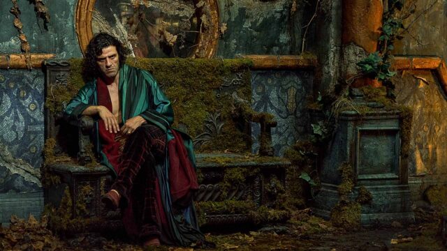 FRANKENSTEIN. Oscar Isaac como Víctor Frankenstein en Frankenstein. Cr. Ken Woroner/Netflix © 2025.