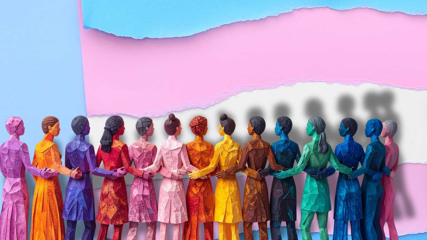 Thousands of cisgender women stand united against anti-trans rhetoric.