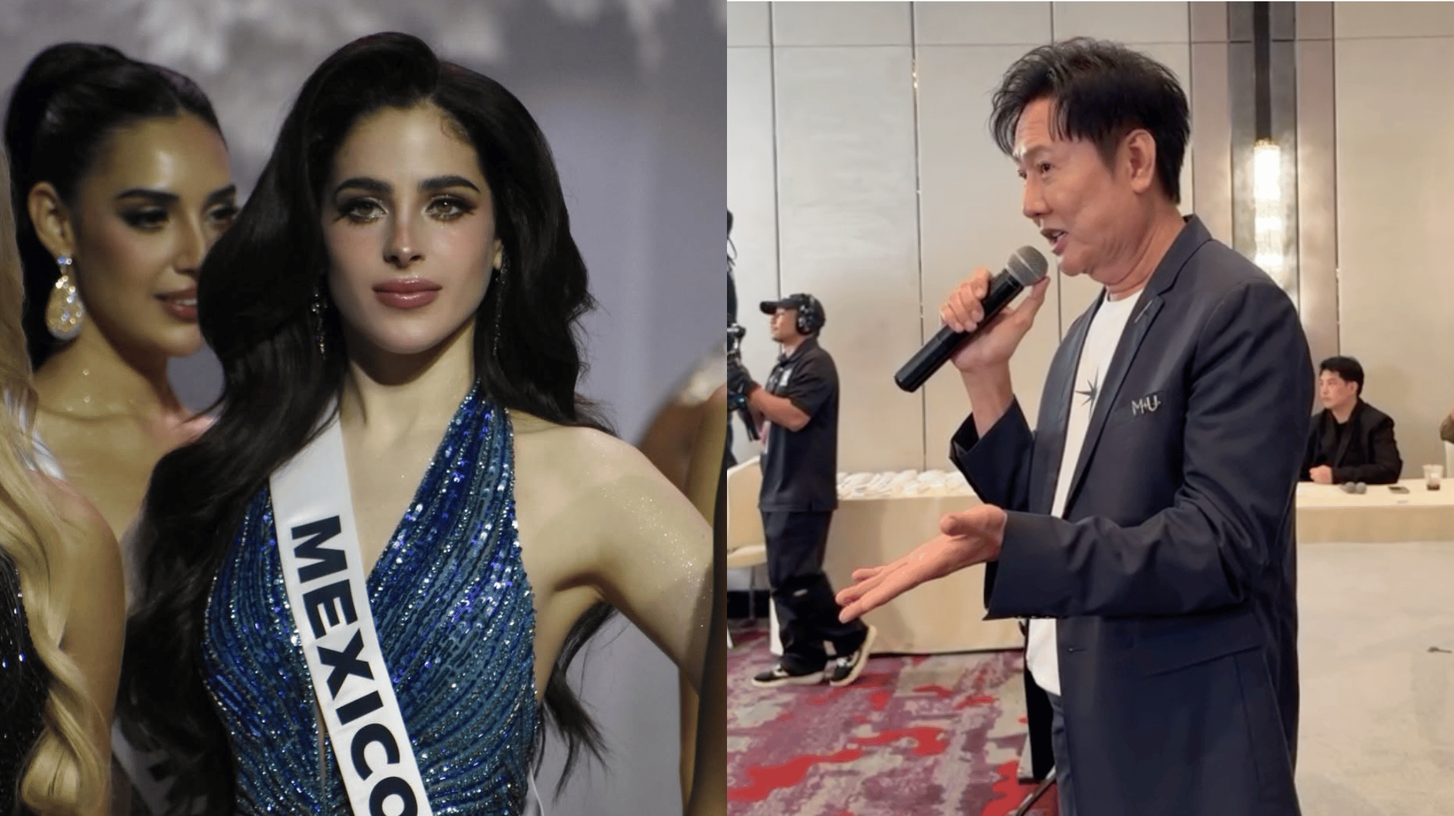 Concursantes de Miss Universo se retiran después de que Miss México fuera reprendida públicamente por un funcionario tailandés