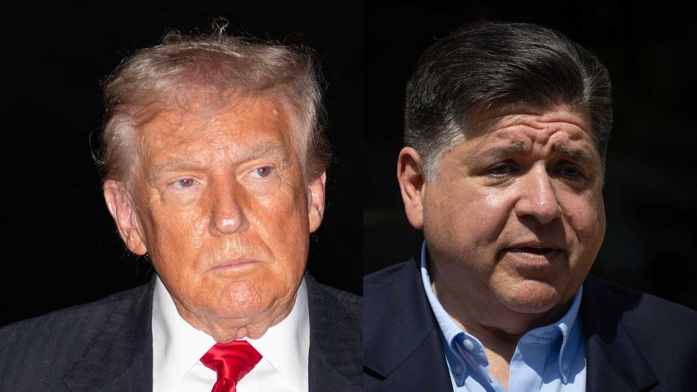 Trump and JB Pritzker