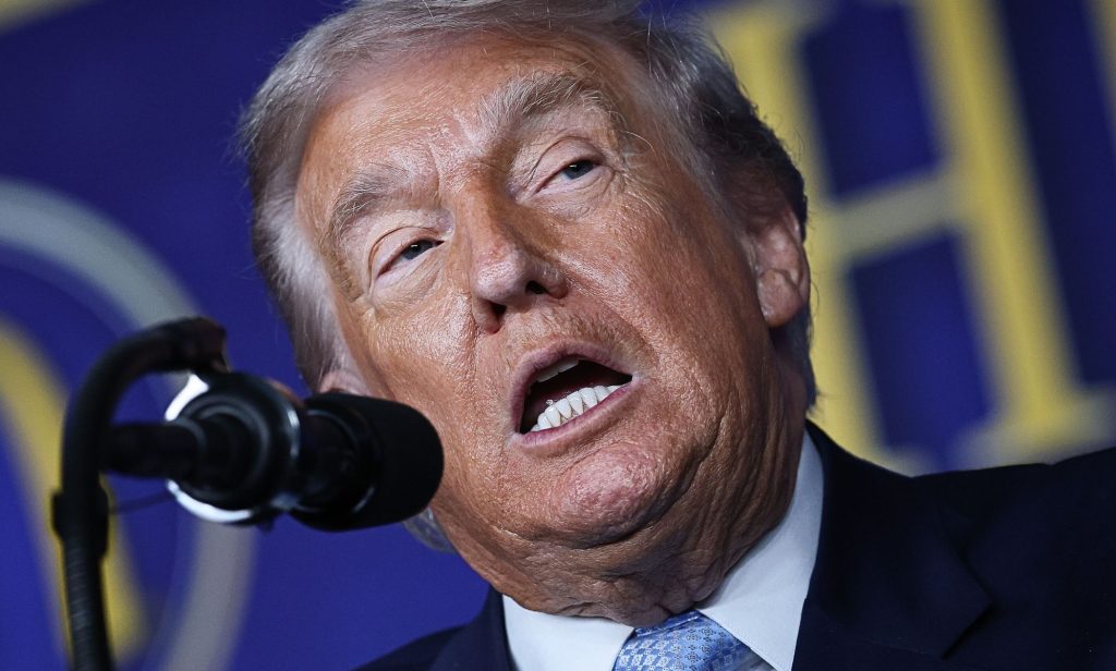 Donald Trump, pictured.