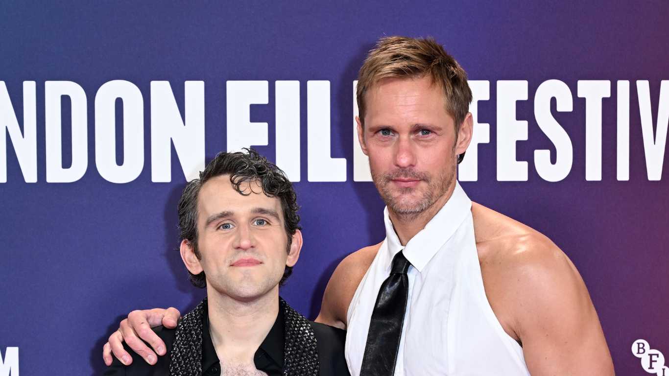 Harry Melling and Alexander Skarsgård attend the