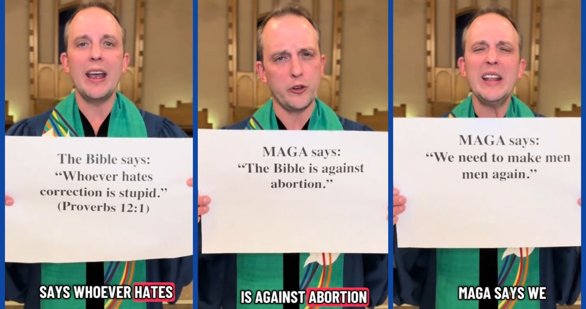 La Biblia dice que MAGA está equivocada, argumenta pastor