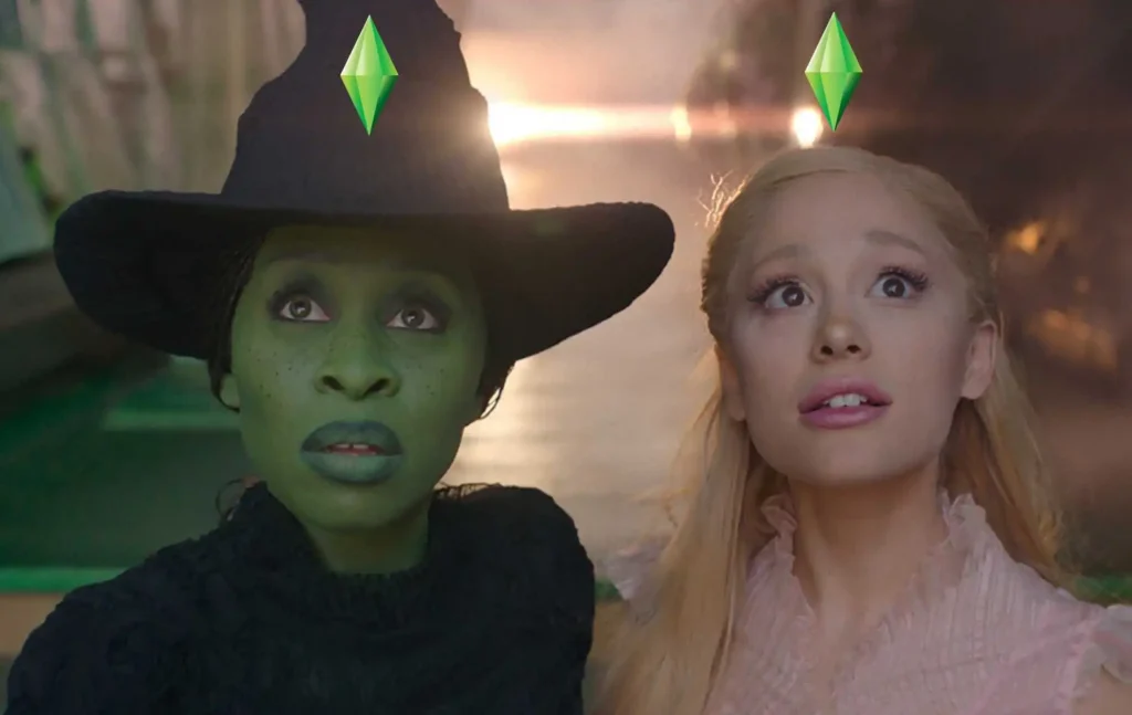 La cuenta oficial de Los Sims X realmente decía '¡Derechos de Gelphie!' en crossover malvado