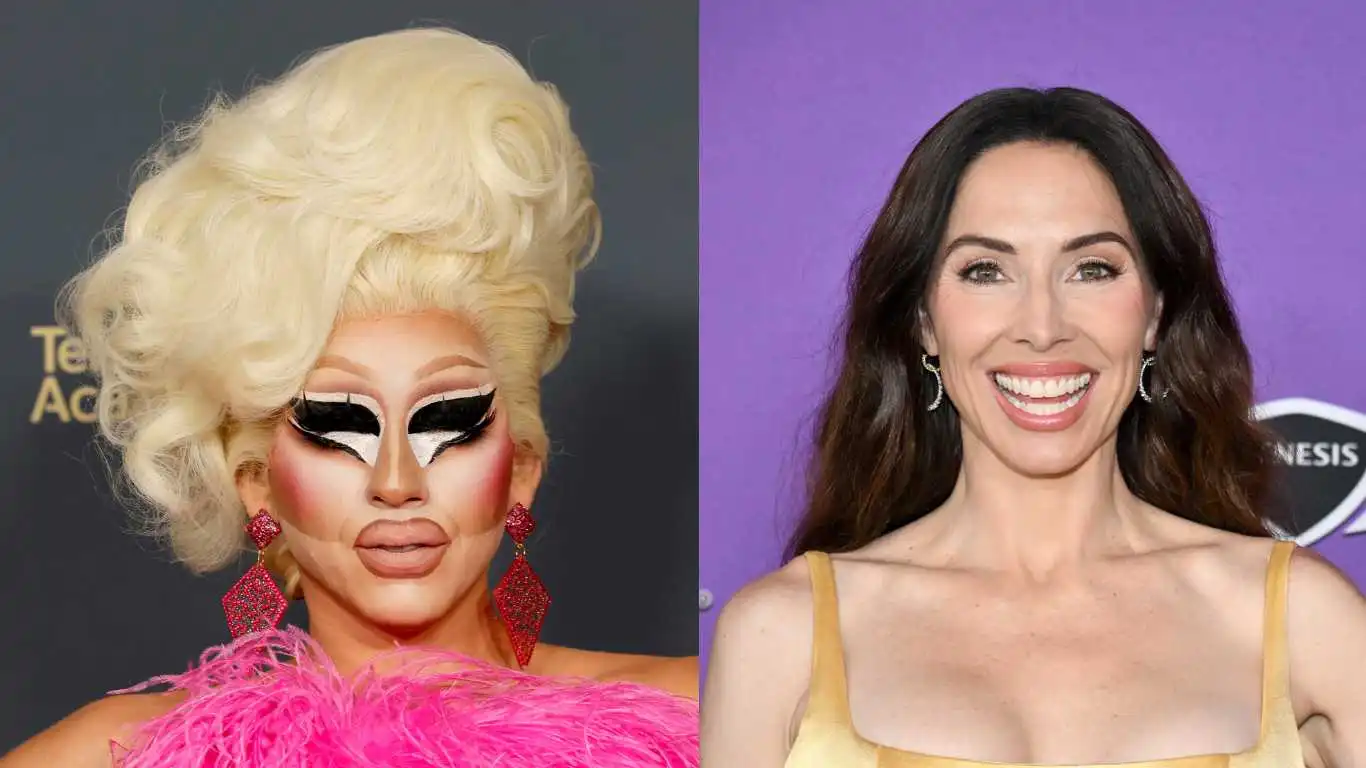 Trixie Mattel and Whitney Cummings.