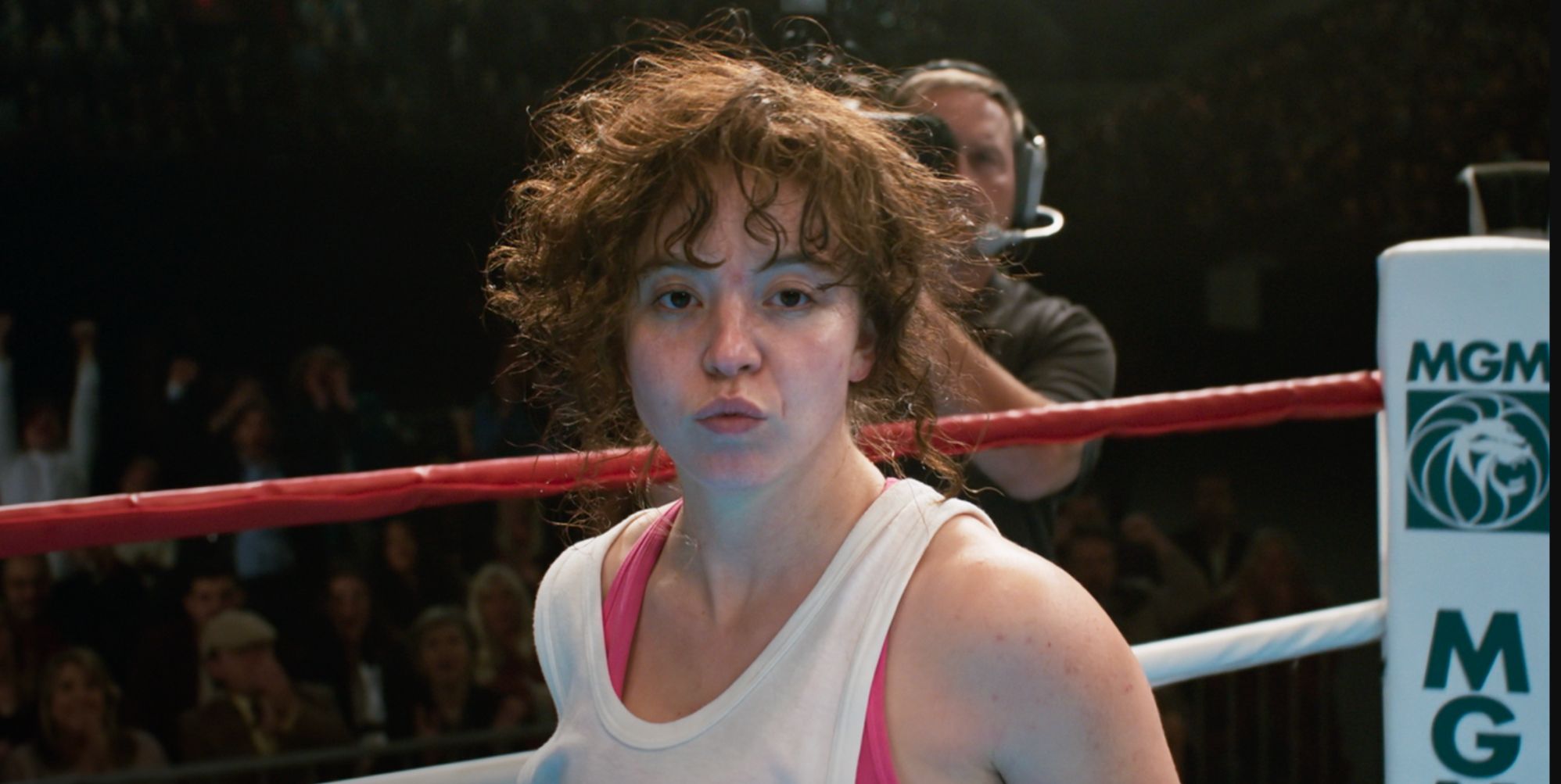 Sydney Sweeney as Christy Martin in Christy.