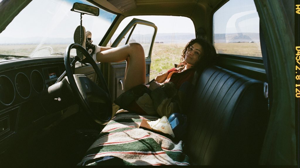 Zendaya in the first look at Euphoria season three. (Eddy Chen/HBO)