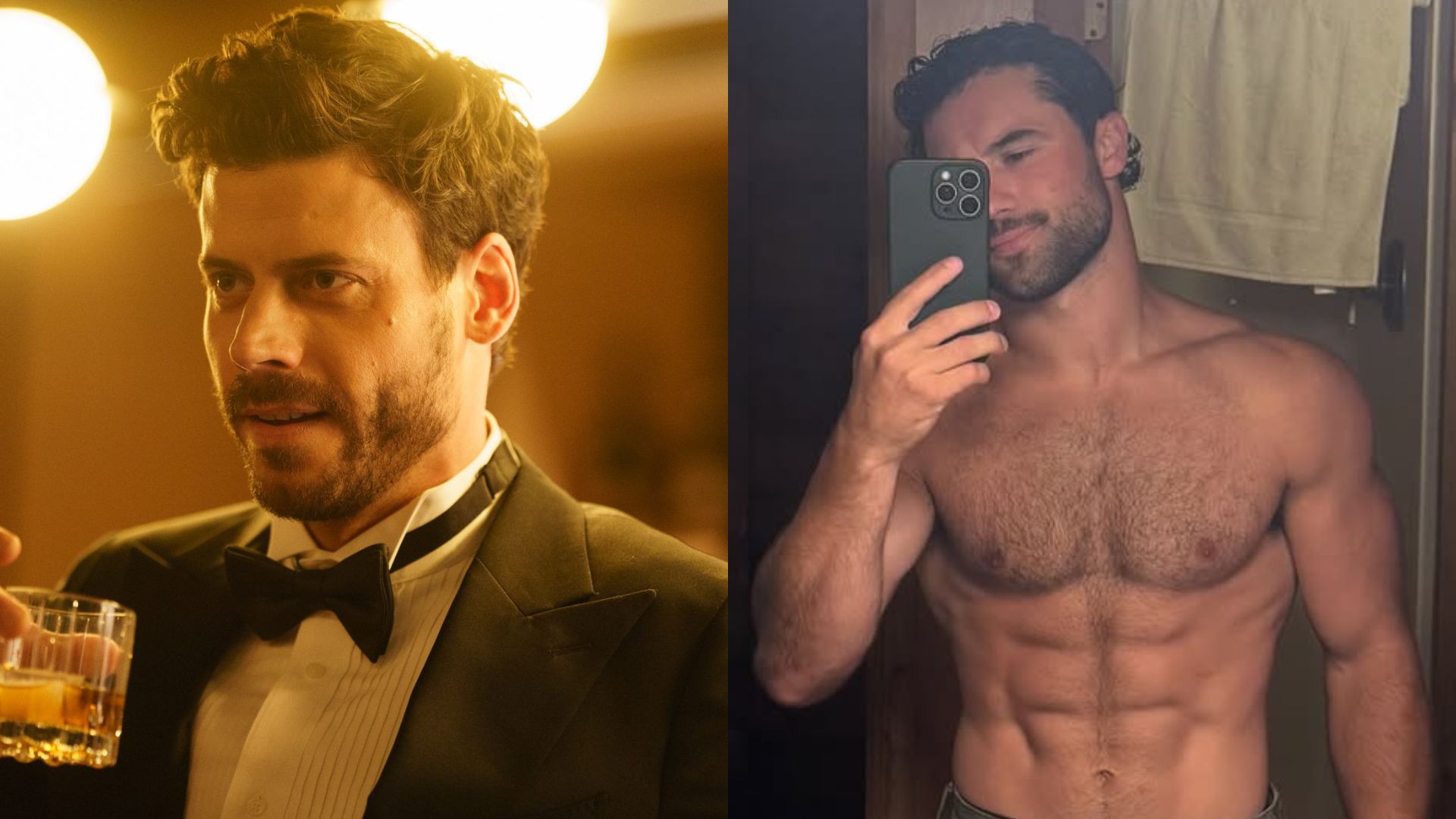 François Arnaud and Robbie GK from Heated Rivalry