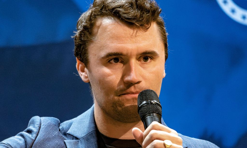 Charlie Kirk, en la foto.