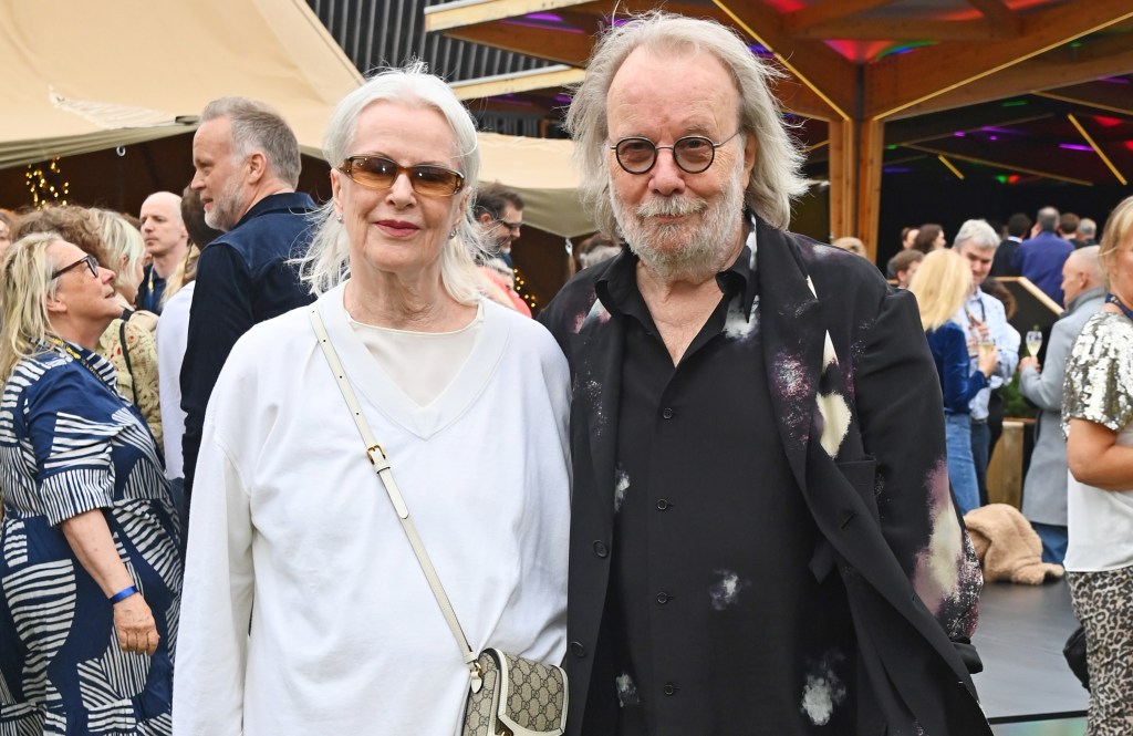 Anni-Frid Lyngstad y Benny Andersson de ABBA