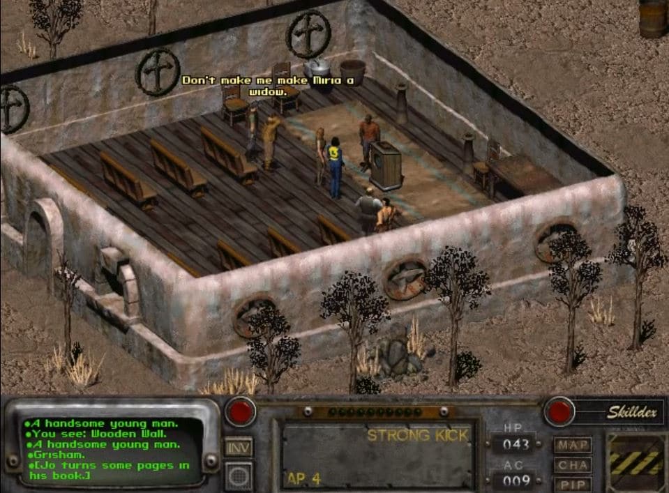 Boda gay en Fallout 2 