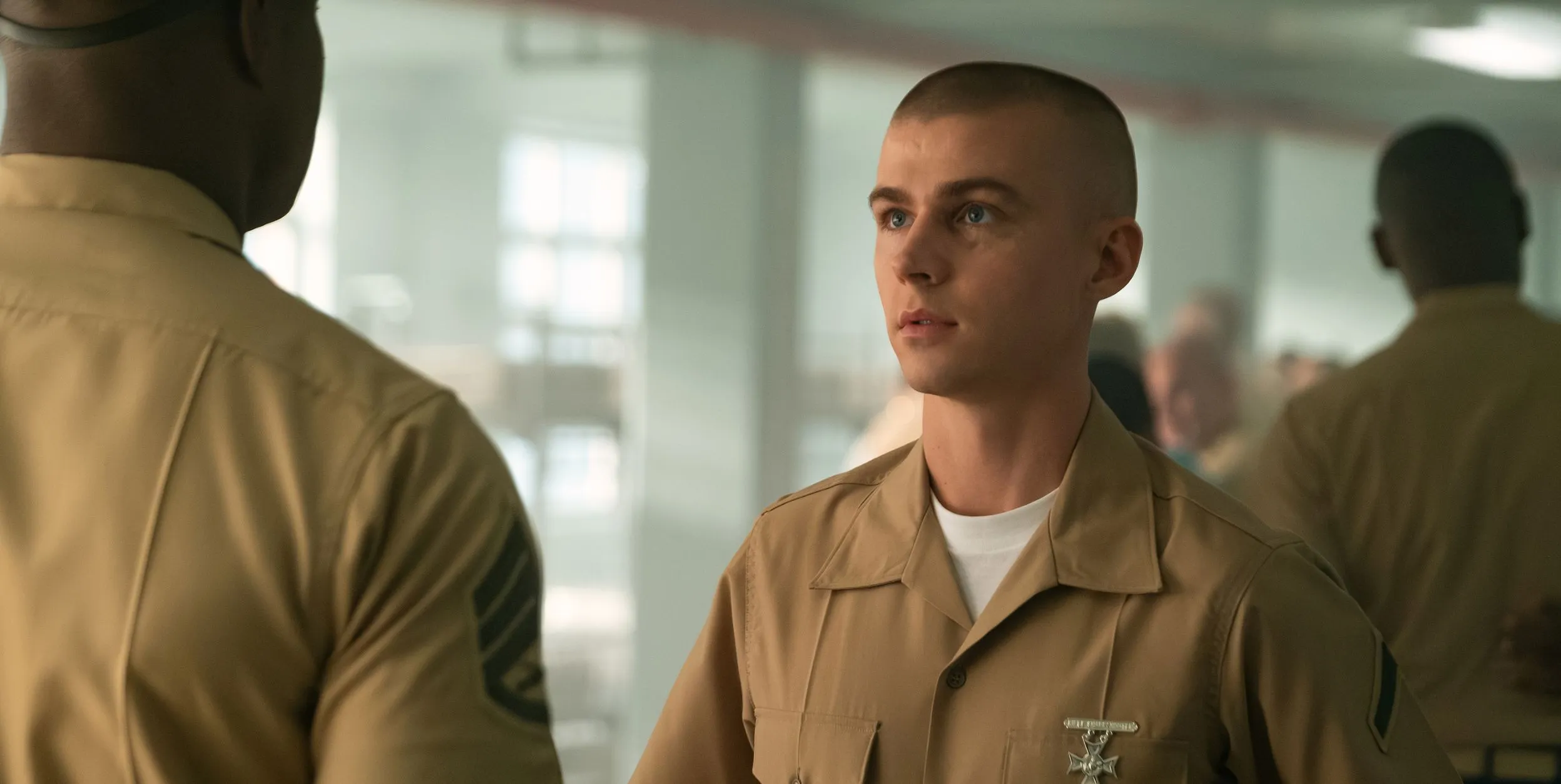 Miles Heizer as Cameron Cope in Boots.
