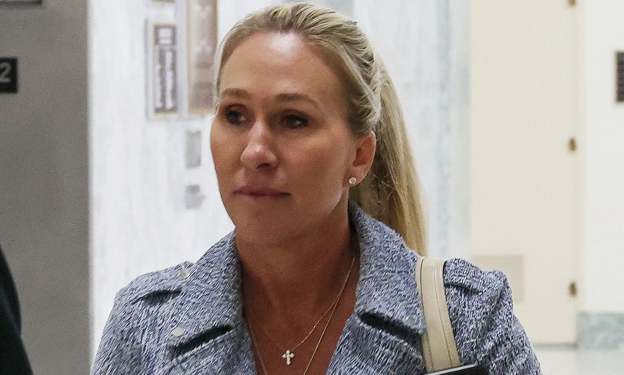 Marjorie Taylor Greene, pictured.