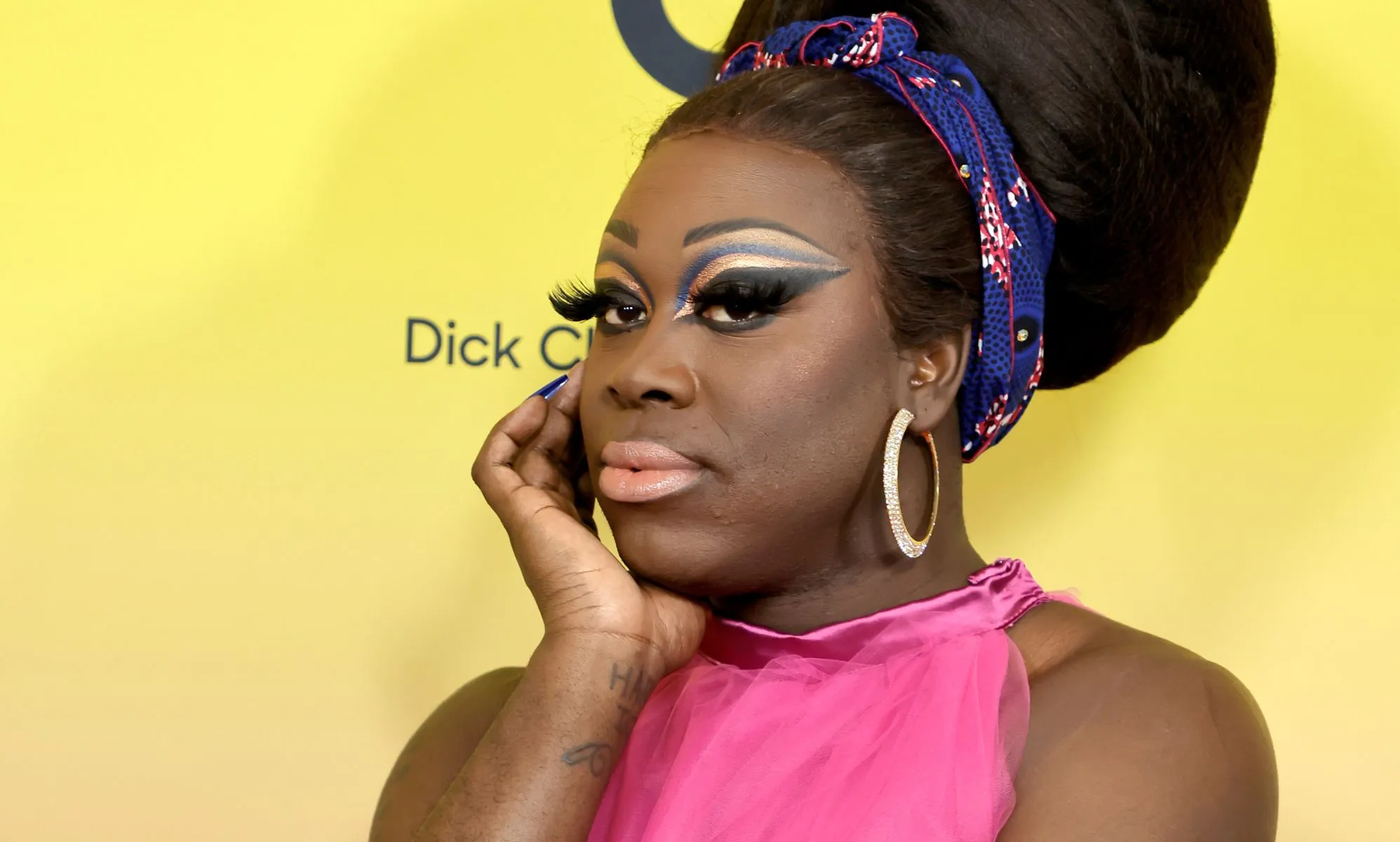 Bob the Drag Queen at a red carpet event.
