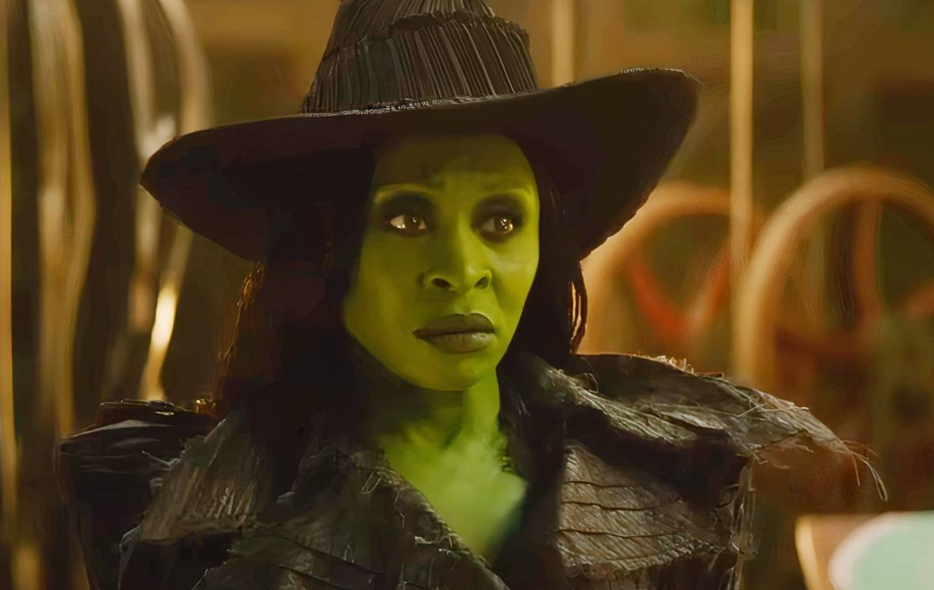 Cynthia Erivo as Elphaba in Wicked.