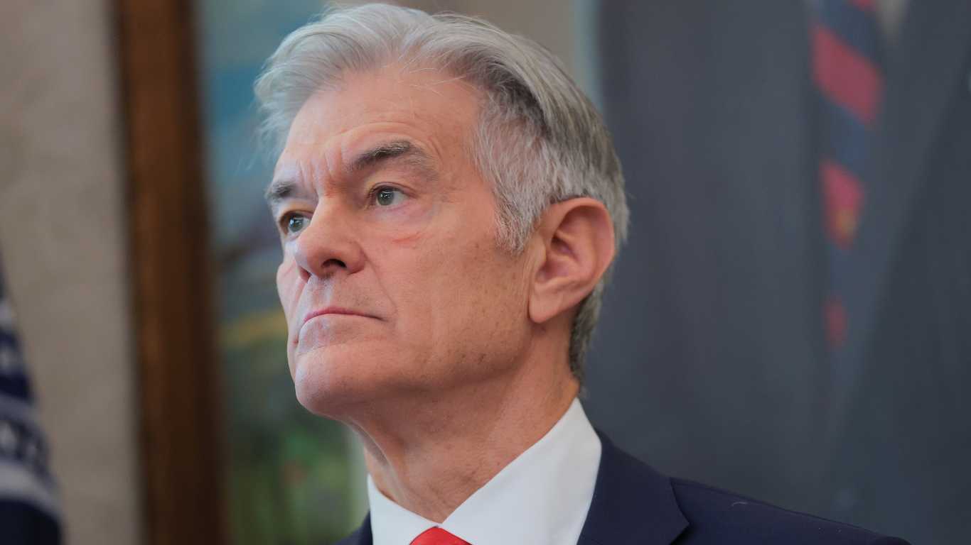 Dr Mehmet Oz, administrator for the Centers for Medicare and Medicaid Services.