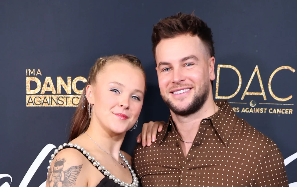 Jojo Siwa and Chris Hughes