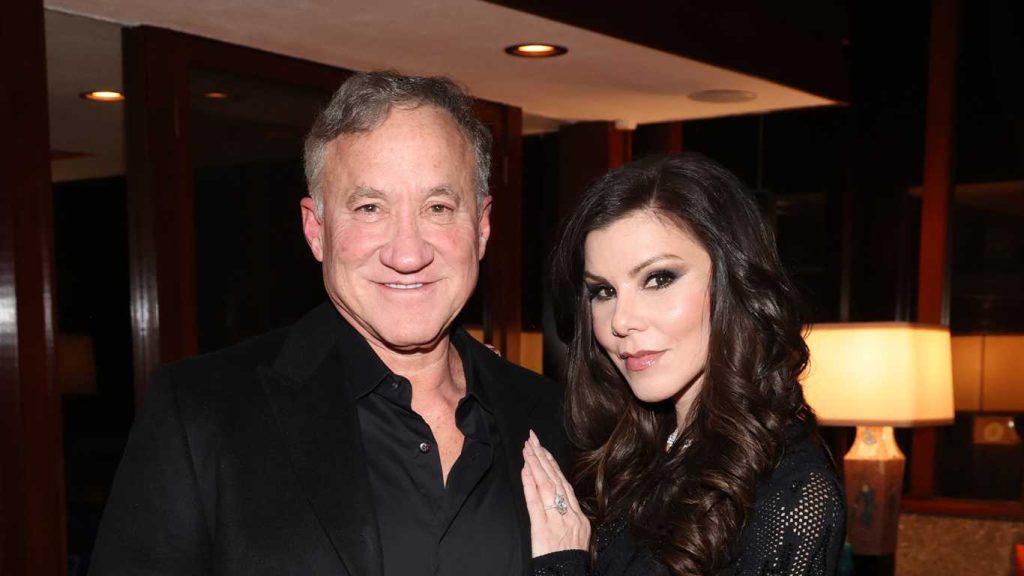 Terry Dubrow and Heather Dubrow attend GLAAD Tidings on December 17, 2025 in Los Angeles, California.