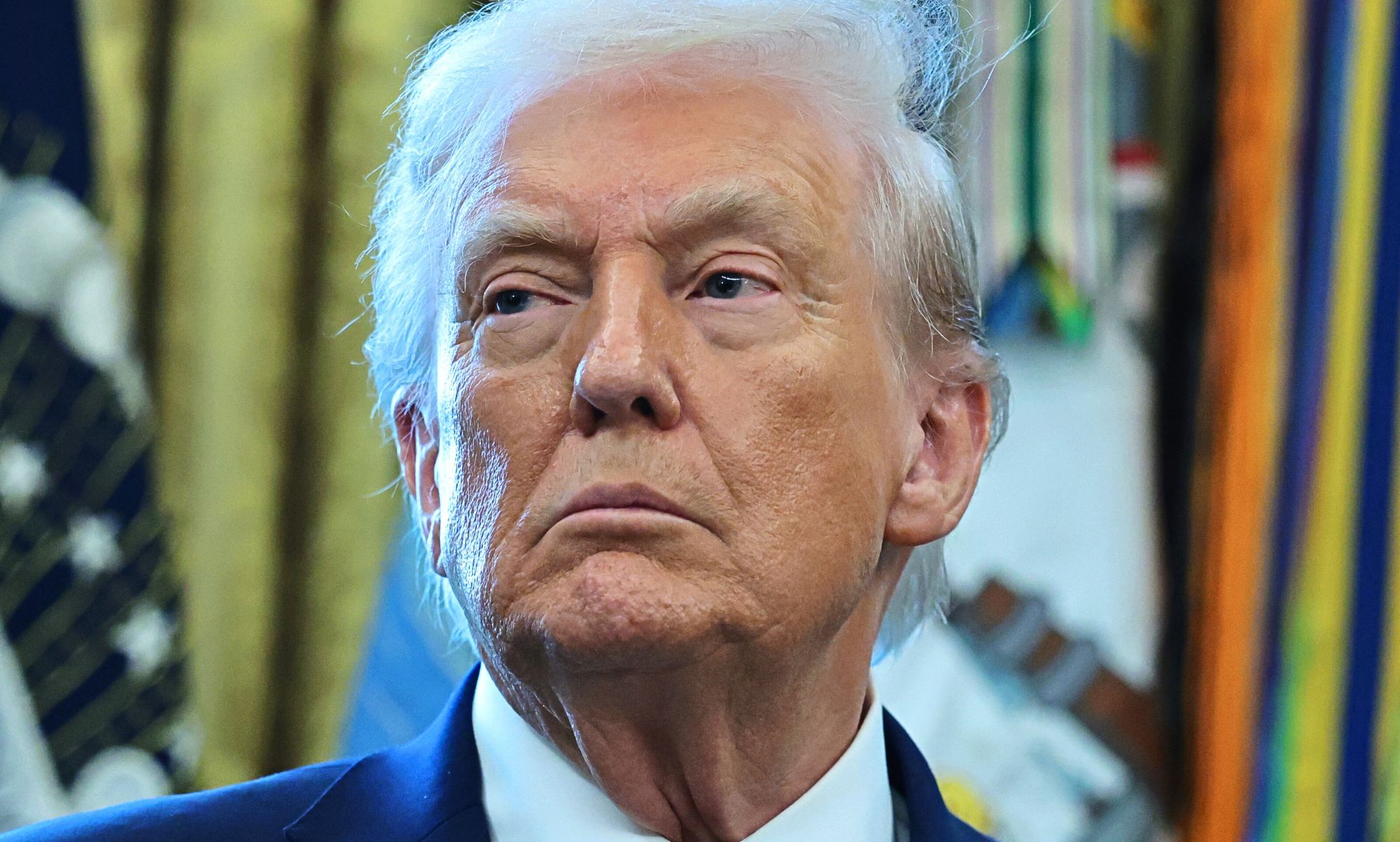 US president Donald Trump.