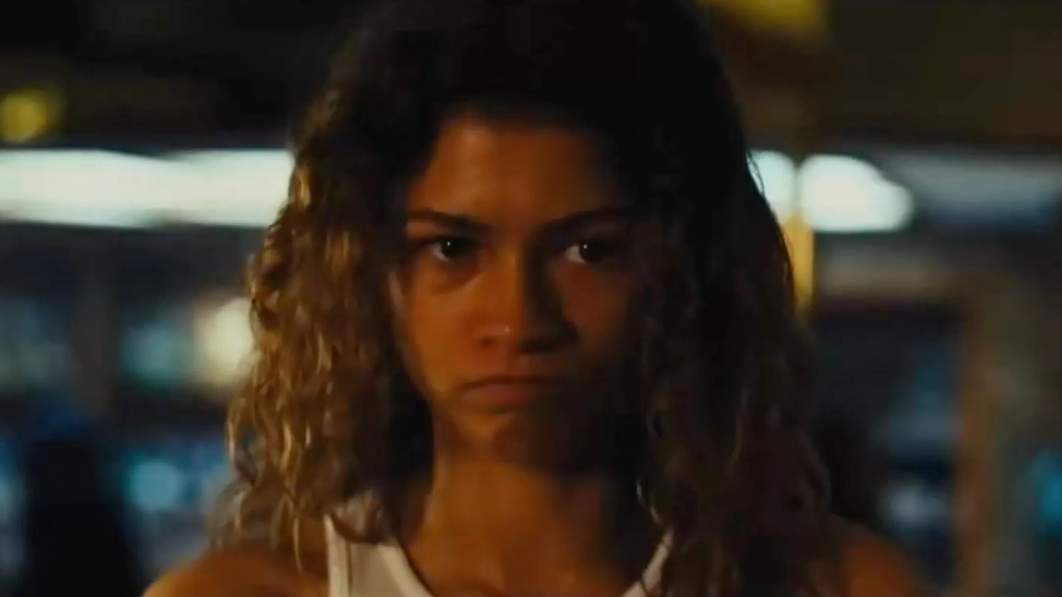 Zendaya in Euphoria season three.