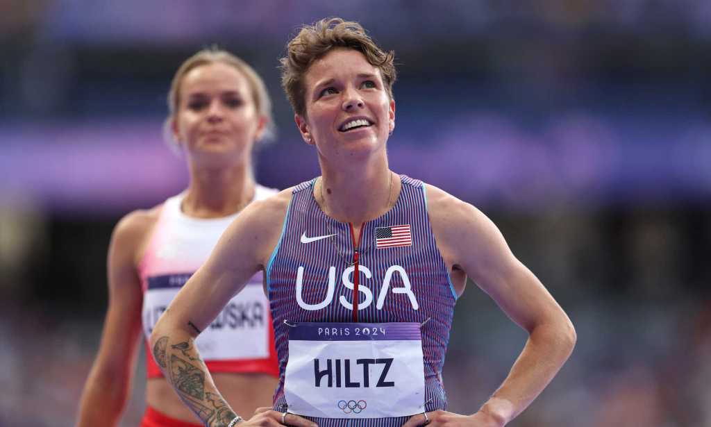 La corredora estadounidense Nikki Hiltz