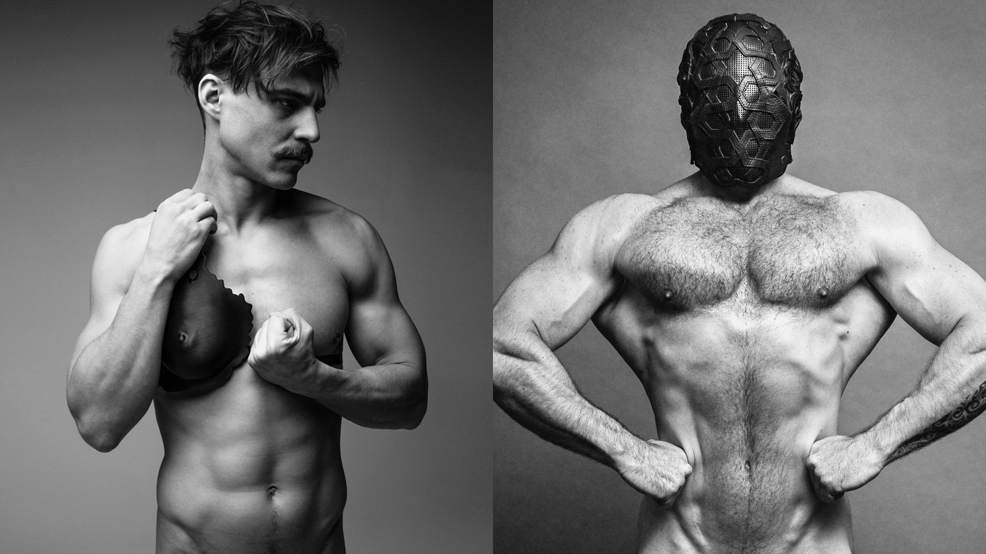Dentro de los fantásticos retratos de la forma masculina de Dmytro Komissarenko