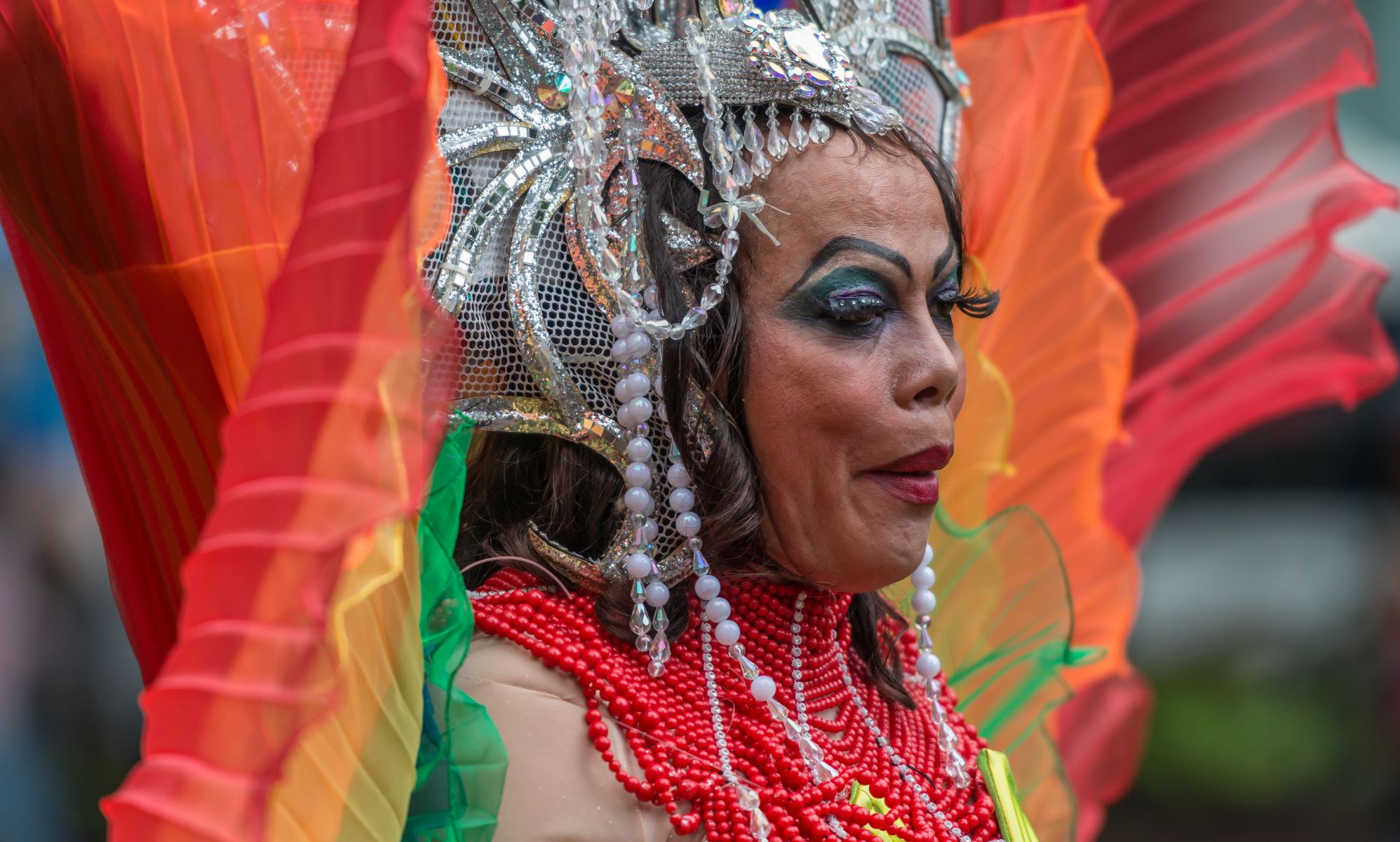 A drag queen performing in Sydney